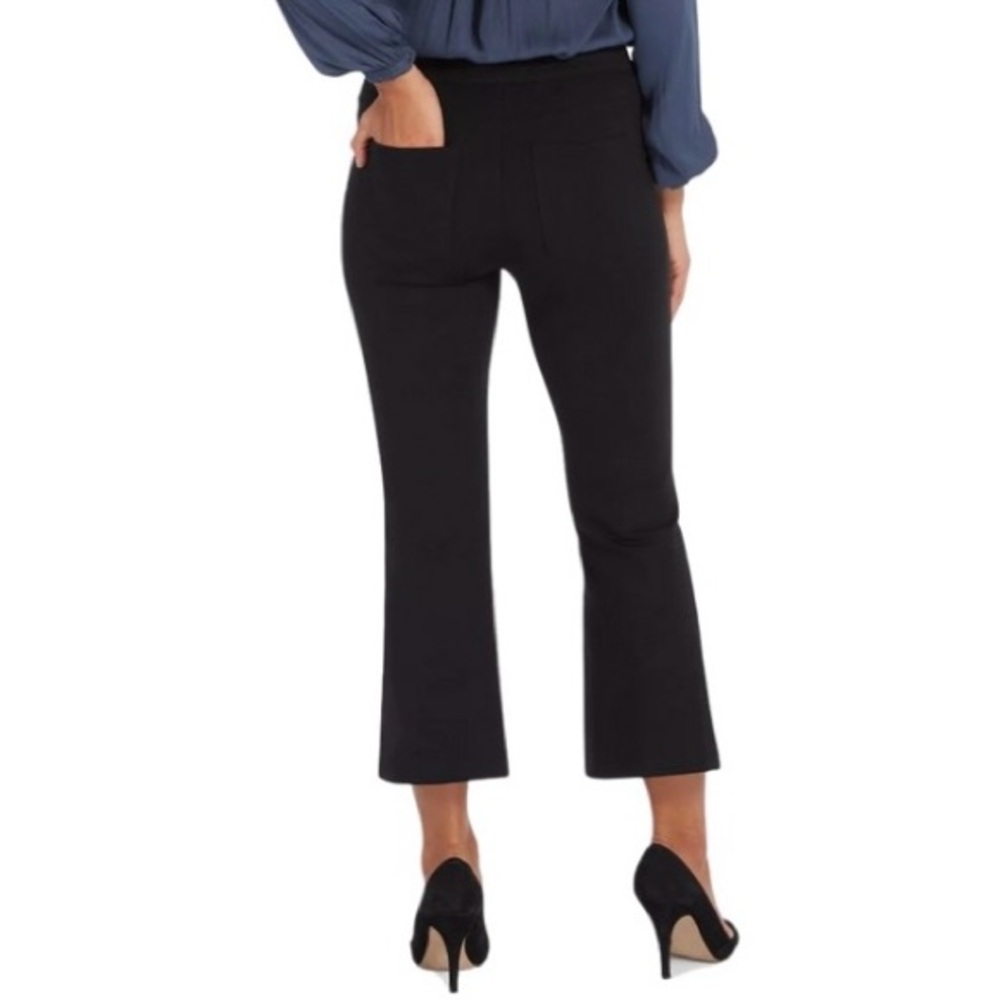 Spanx The Perfect Black Pant Crop Flare Pants, Medium